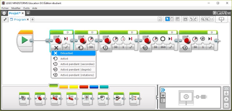 lego mindstorms ev3 logiciel