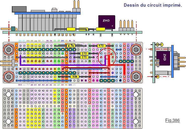 Lazmin Carte De Circuit Electronique Dhorloge Mini Kit De Module MCU De Pièces De Bricolage Rouge avec Batterie Shell 