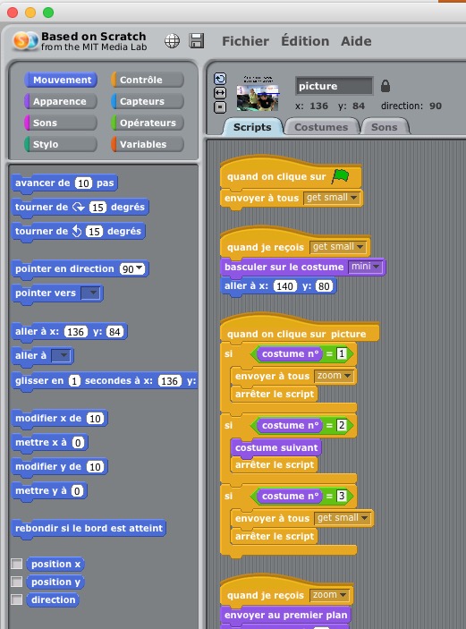 programmation graphique arduino