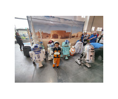 Construction d'un R2D2 échelle 1 motorisé