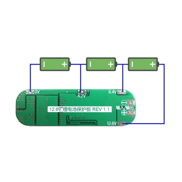 BMS 3S  20 Ampères