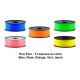 Filament PLA Fluo 1KG 5 couleurs au choix