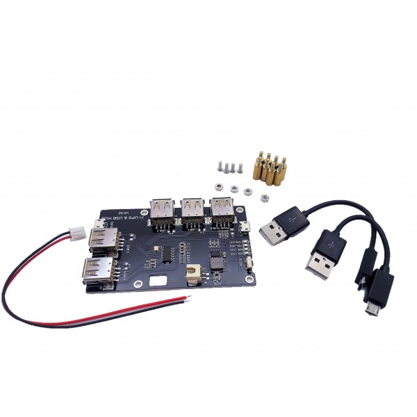 UPS +HUB USB pour Raspberry Pi UPS +HUB USB pour Raspberry Pi