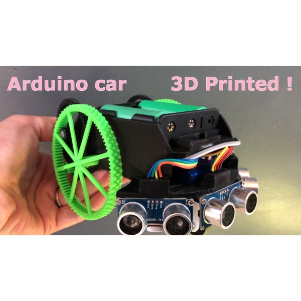 Voiture Autonome Imprimée 3D