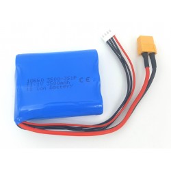 Batterie lithium Ion 3S 3500mah avec BMS