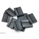 Lot de boitier de connecteur simple rangée 2.54mm