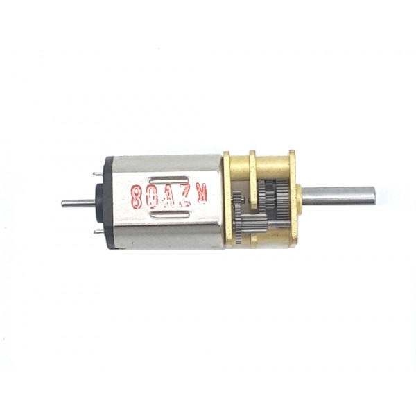 moteur Polulu 6V avec arbre arrière étendue
