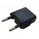 Adaptateur secteur, europe mâle chine femelle