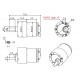 Moteur 12V MG513P30