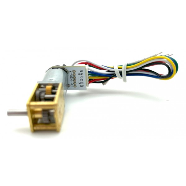 Motoréducteur DC GW12T N20 avec encodeur
