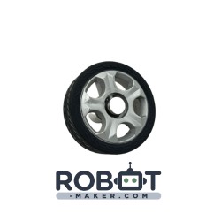 Roue 100 mm avec pneu