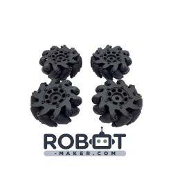 Lot de 4 roues Mécanum 60mm