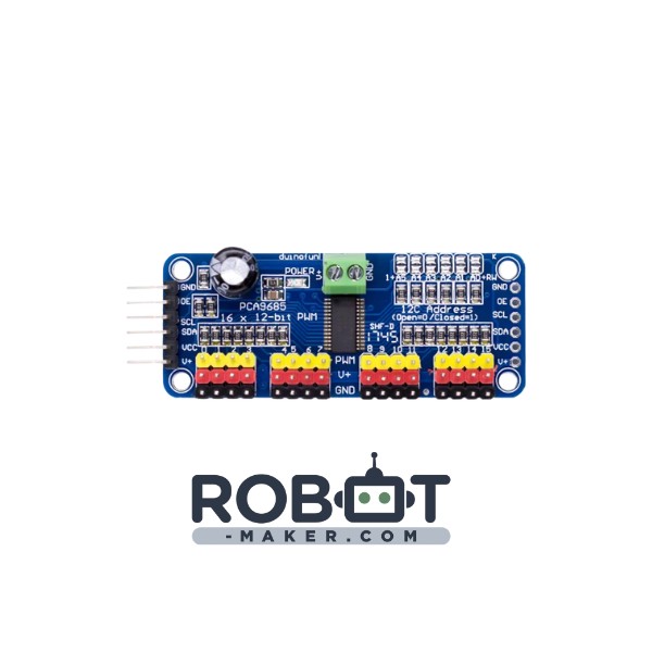 Driver I2C pour 16 servomoteurs