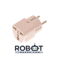 Adaptateur secteur, europe mâle chine femelle