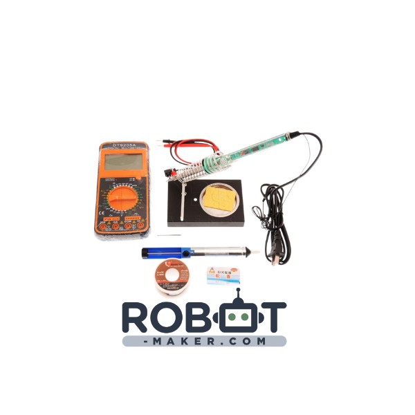 Kit fer à souder et multimètre 