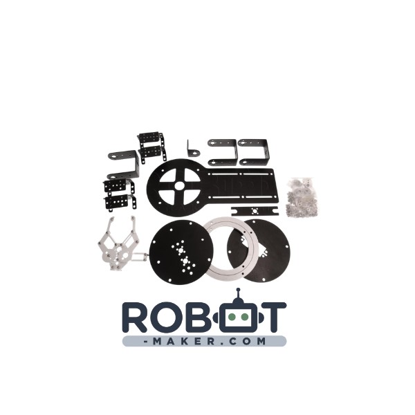 Kit bras rotatif et pince robot