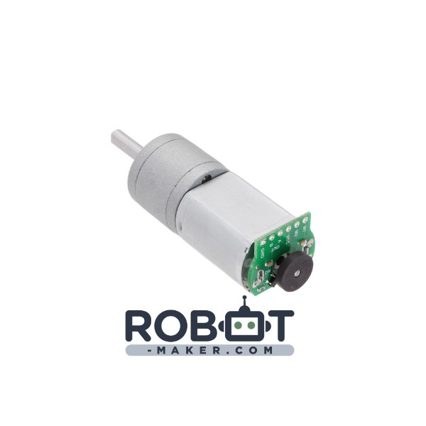 Kit moteur GM25-370CA + encodeur + roue chromée