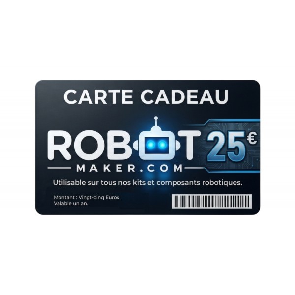 Carte cadeau Robot Maker-25