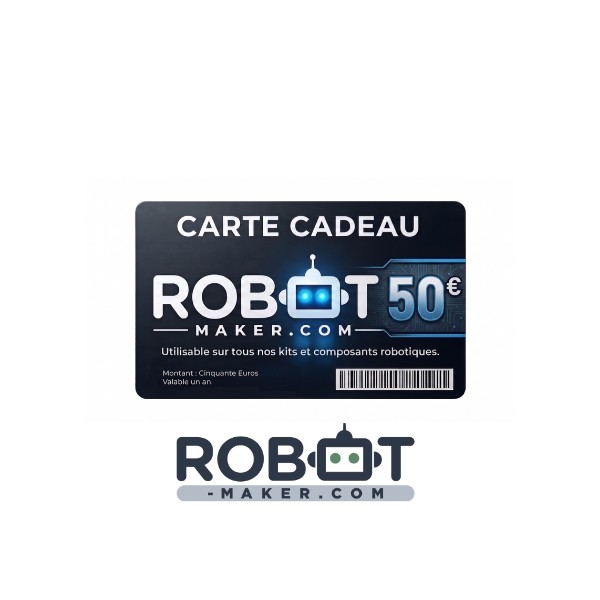 Carte cadeau Robot Maker-50