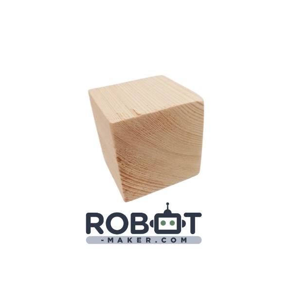 Cube Bois Pin 58mm3