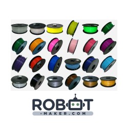Filament PLA Standard  1.75 mm 1KG  24 couleurs au choix