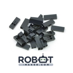 Lot de boitier de connecteur simple rangée 2.54mm