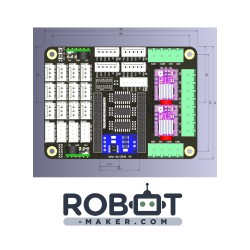 Carte FA247 STM32 assemblée