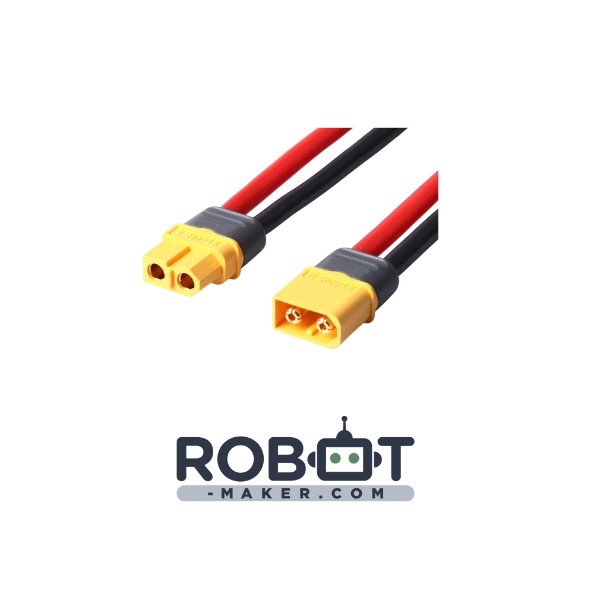 Connecteur XT60 + câble silicone