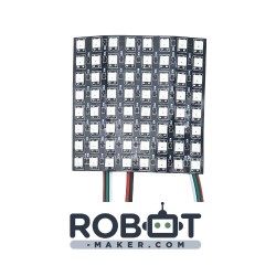 Panneau LED 8x8 RGB WS2812-B