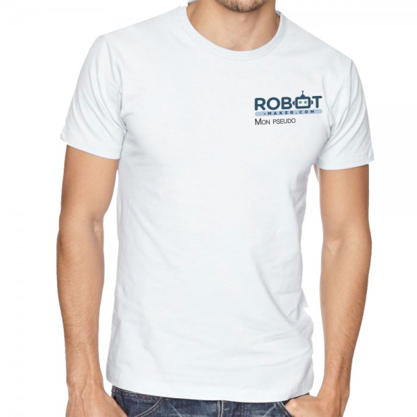 T-shirt Robot Maker Personnalisé