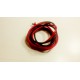 Paire de fils rouge et noir