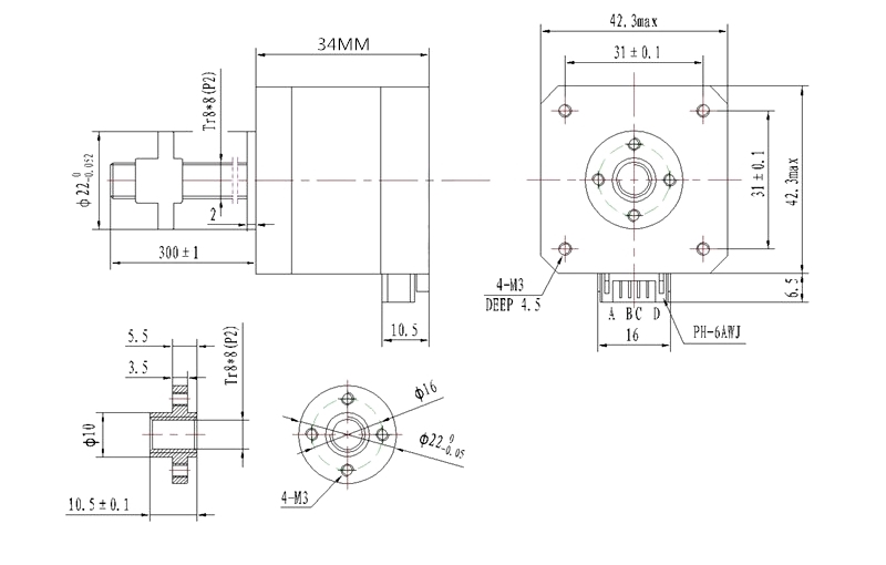 moteur-pas-a-pas-nema-17-avec-arbre-file